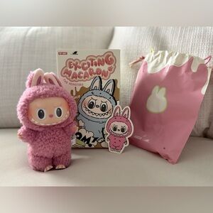 Exciting Macaron Lychee Berry Labubu